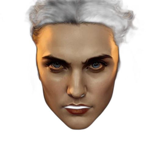 face, mask, photorealistic, concept art transparent PNG cut-out