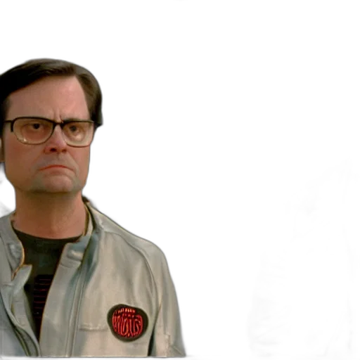 jacket, staff, outer space, film, still, dwight, schrute, office transparent PNG cut-out