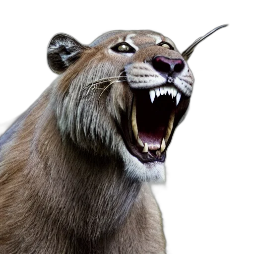 animal, creature, staff, crown transparent PNG cut-out