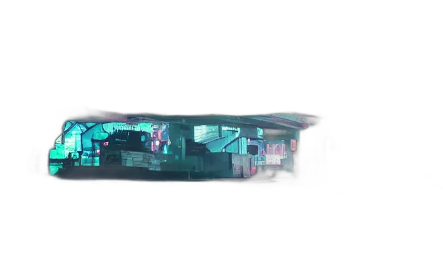 building, car, weapon, staff transparent PNG cut-out