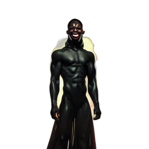 creature, mask, staff, concept art transparent PNG cut-out
