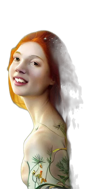 crown, face, jewelry, dress, photorealistic, fantasy art, oil painting, concept art transparent PNG cut-out