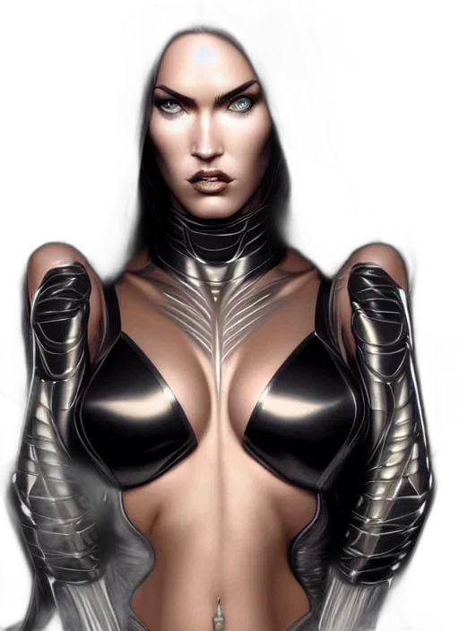 jewelry, robot, comic book art, fantasy art transparent PNG cut-out