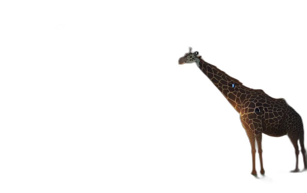 animal, creature, staff, umbrella, 3d render, photorealistic, concept art, studio transparent PNG cut-out