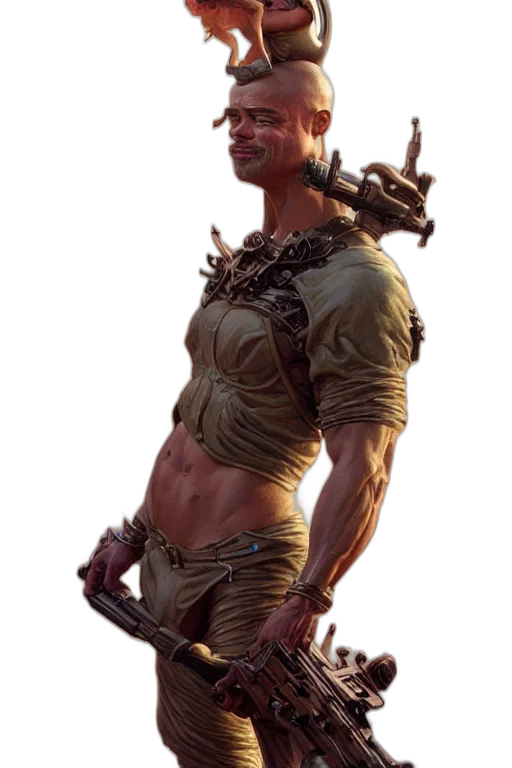 staff, weapon, sword, creature, concept art, fantasy art, 3d render, cyberpunk transparent PNG cut-out