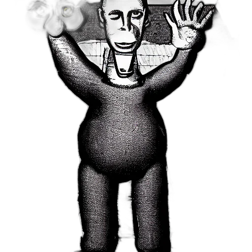 robot, staff, mask, face transparent PNG cut-out
