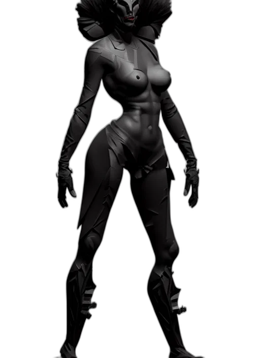 robot, creature, dress, concept art transparent PNG cut-out
