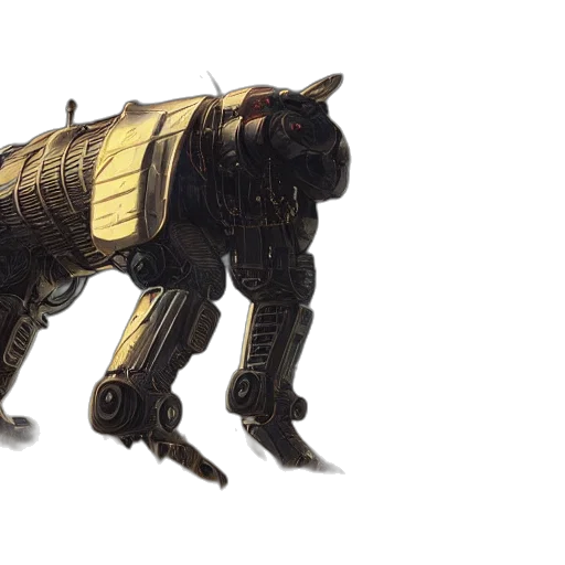 animal, robot, creature, dragon transparent PNG cut-out
