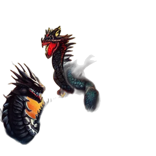 dragon, creature, animal, concept art transparent PNG cut-out