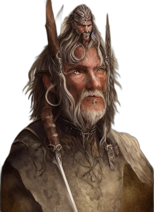 dragon, face, staff, creature, fantasy art, concept art, photorealistic, comic book art transparent PNG cut-out