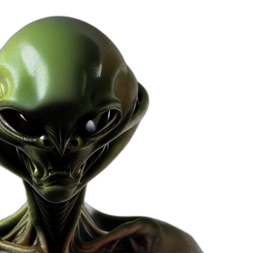 creature, 3d render, concept art, outer space, surreal, concept, art, alien transparent PNG cut-out