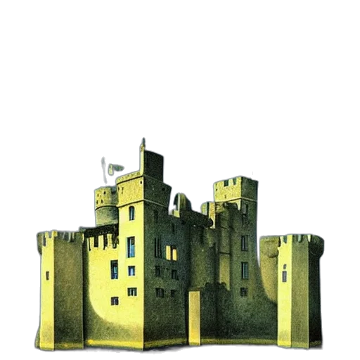 crown, building, concept art, 3d render transparent PNG cut-out
