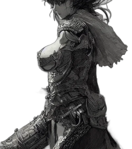 dress, sword, weapon, mask transparent PNG cut-out