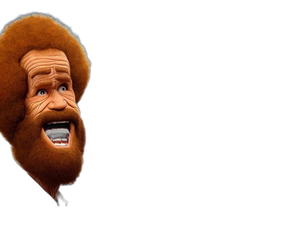 hair, face, creature, animal transparent PNG cut-out
