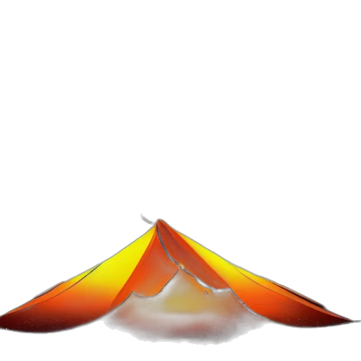 umbrella, crown, hat, flower, 3d render, concept art, photorealistic, fantasy art transparent PNG cut-out