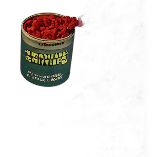 food, crown, animal, 3d render, photorealistic, red, advertisement, cereal transparent PNG cut-out