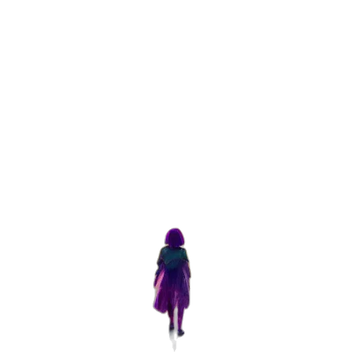 dress, robot, jacket, creature, pixel art, concept art, 3d render, vaporwave transparent PNG cut-out
