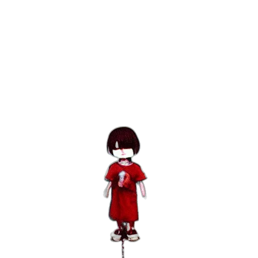 dress, staff, robot, creature transparent PNG cut-out