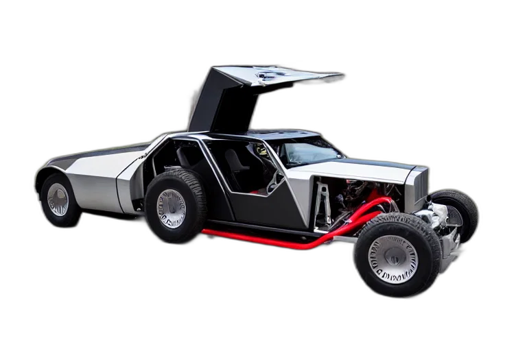 car, robot, 3d render, concept art transparent PNG cut-out