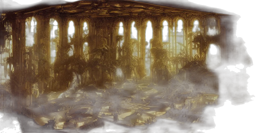 concept art, fantasy art, 3d render, photorealistic transparent PNG cut-out