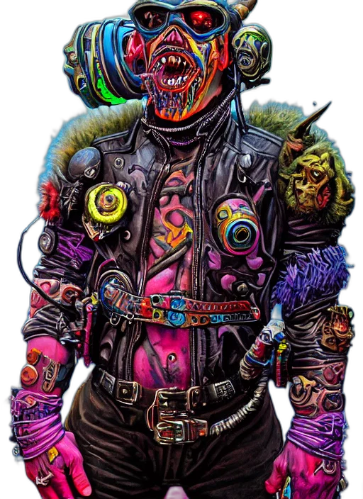robot, jacket, mask, creature transparent PNG cut-out