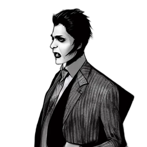 jacket, face, mask, creature transparent PNG cut-out