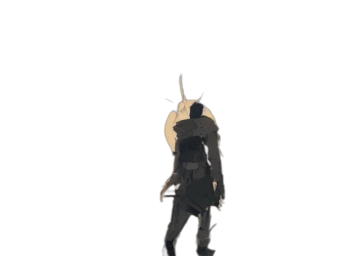 mask, hat, sword, staff, concept art, 3d render, fantasy art, pixel art transparent PNG cut-out