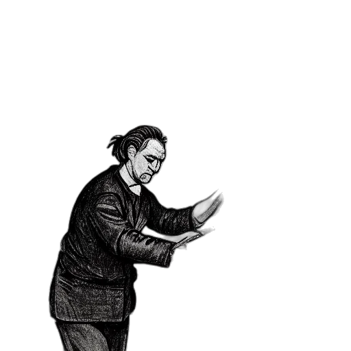 staff, jacket, mask, face, concept art, photorealistic, pencil sketch, comic book art transparent PNG cut-out