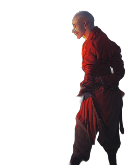 staff, jacket, mask, face, concept art, photorealistic, 3d render, fantasy art transparent PNG cut-out