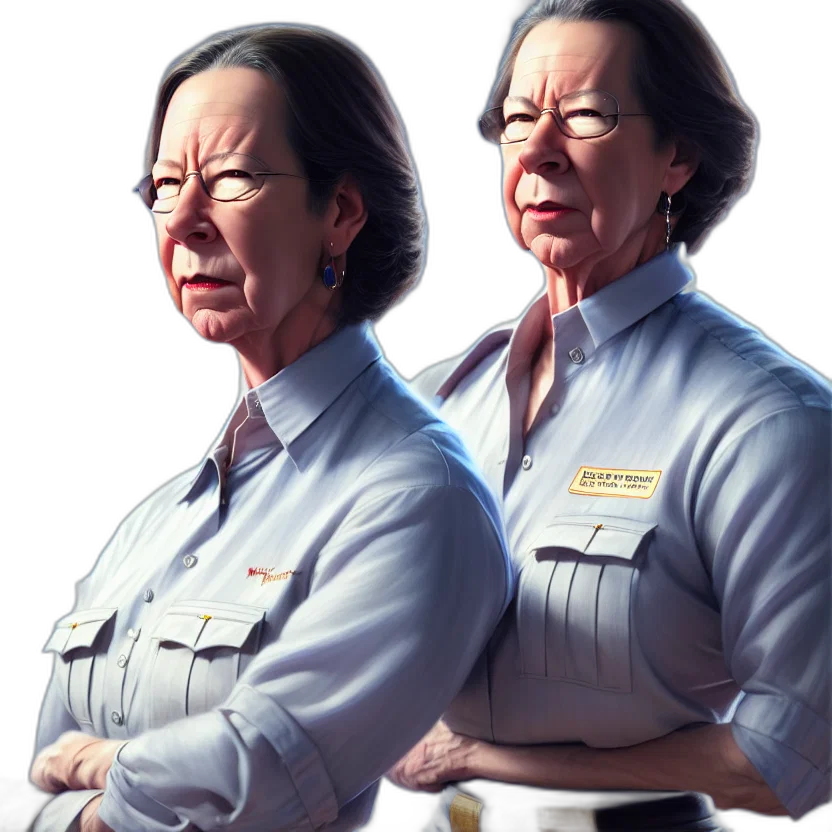 staff, face, photorealistic, concept art transparent PNG cut-out