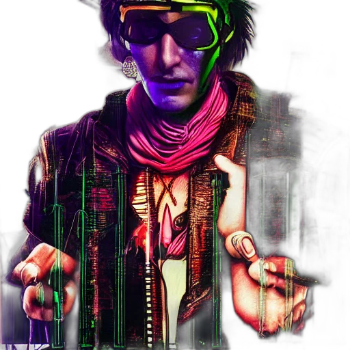 jacket, face, robot, mask transparent PNG cut-out
