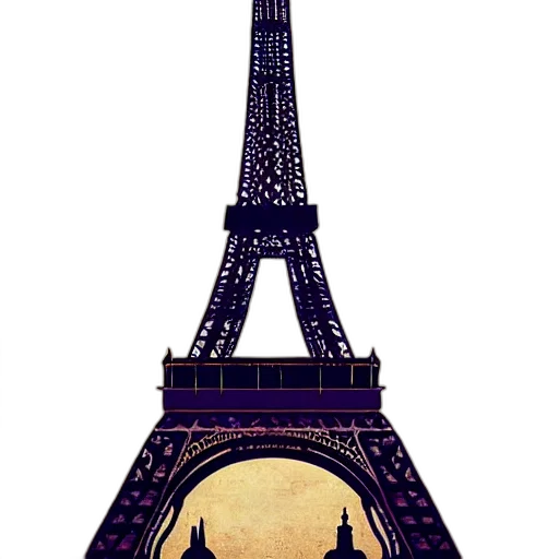 building, dress, umbrella, weapon, concept art, pixel art, photorealistic, fantasy art transparent PNG cut-out