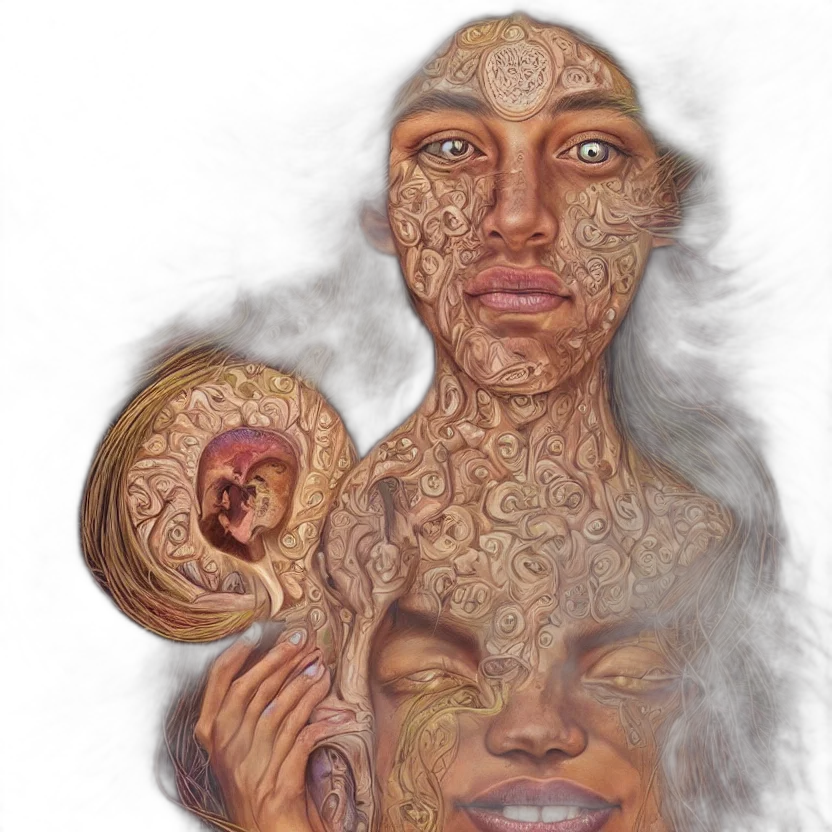 mask, face, jewelry, creature transparent PNG cut-out