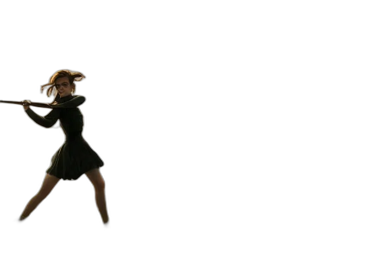staff, dress, hat, umbrella, concept art, 3d render, pixel art, photorealistic transparent PNG cut-out