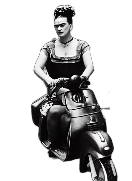 dress, jacket, comic book art, photorealistic, concept art, cartoon, frida, kahlo transparent PNG cut-out