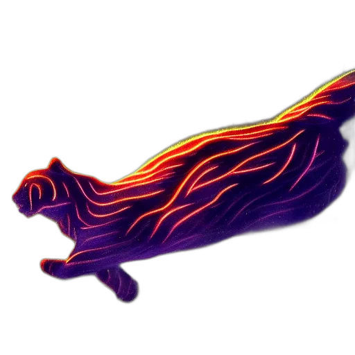 dragon, animal, hair, creature, concept art, fantasy art, pixel art, 3d render transparent PNG cut-out