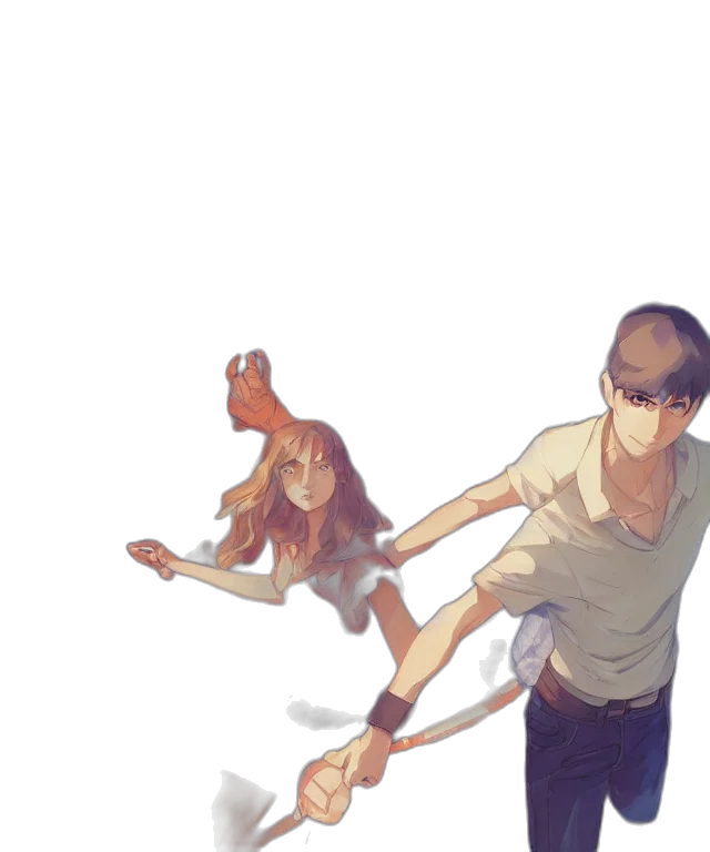 concept art, watercolor, anime, comic book art transparent PNG cut-out