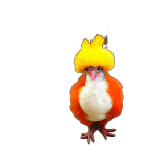 animal, crown, hat, staff, 3d render, photorealistic, pixel art, concept art transparent PNG cut-out