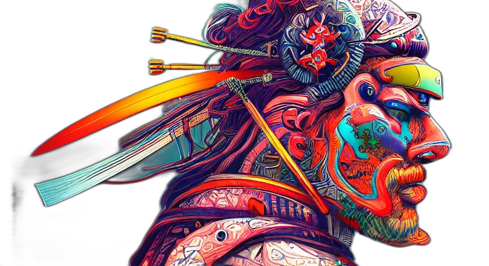 sword, weapon, mask, staff transparent PNG cut-out