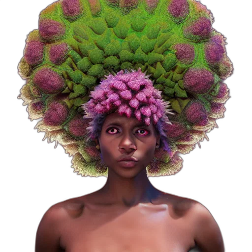 crown, hat, hair, face, concept art, photorealistic, fantasy art, 3d render transparent PNG cut-out