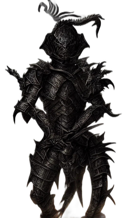 dragon, sword, mask, weapon transparent PNG cut-out