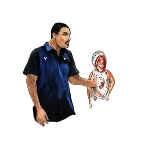 staff, cartoon, vito, trying, communicate, through, dreams transparent PNG cut-out