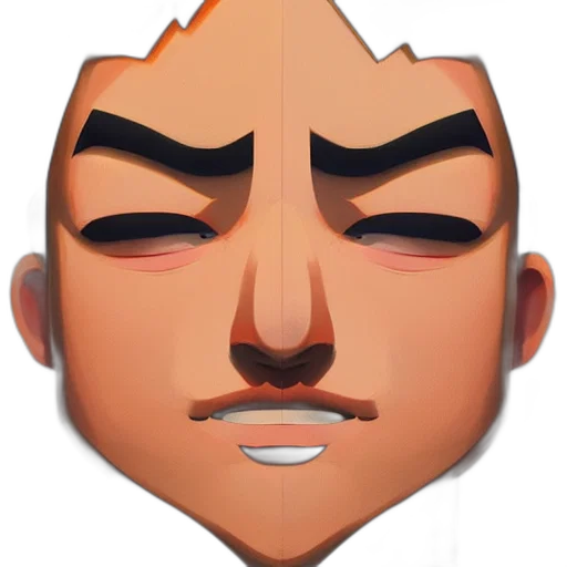 mask, face, crown, 3d render transparent PNG cut-out