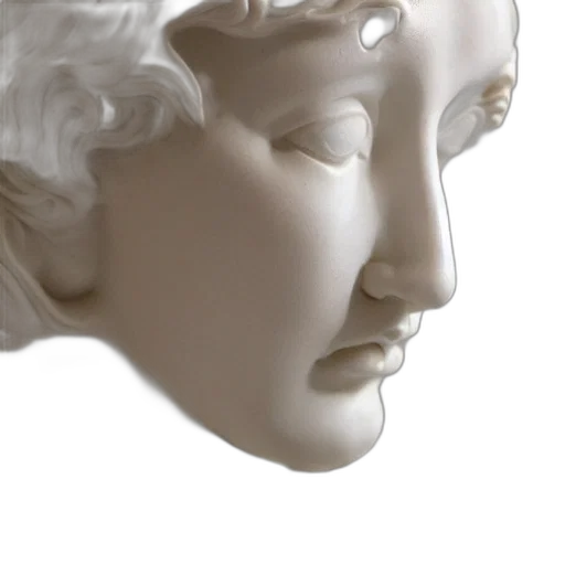 face, mask, crown, jewelry, 3d render, photorealistic, vaporwave, concept art transparent PNG cut-out