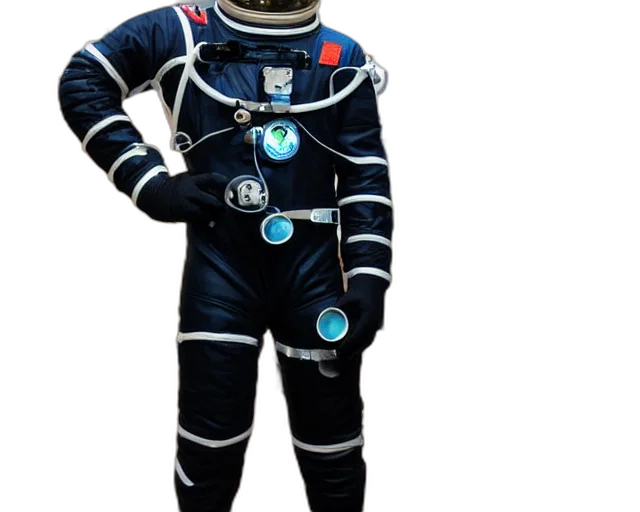 robot, jacket, staff, mask transparent PNG cut-out