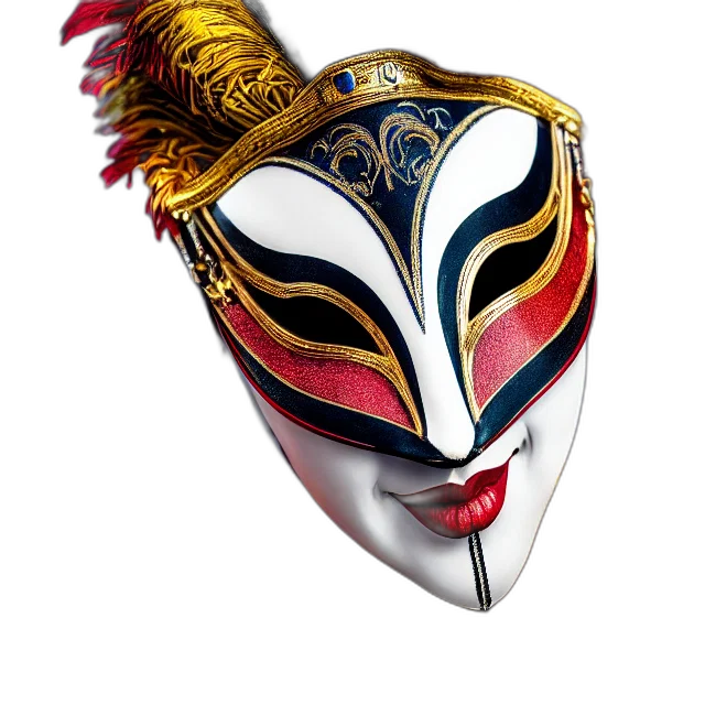 mask, jewelry, face, crown, photorealistic, 3d render, concept art, photo transparent PNG cut-out