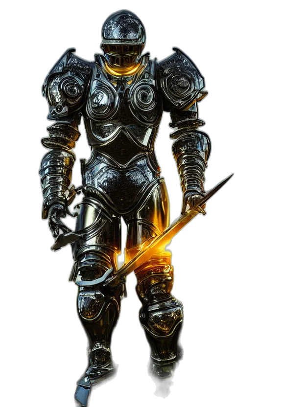 sword, robot, staff, weapon transparent PNG cut-out
