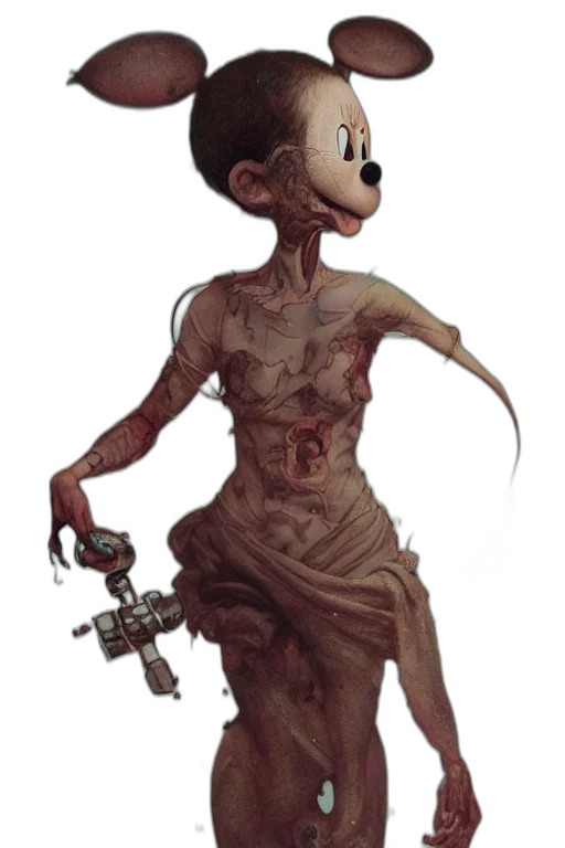 staff, creature, weapon, dress transparent PNG cut-out
