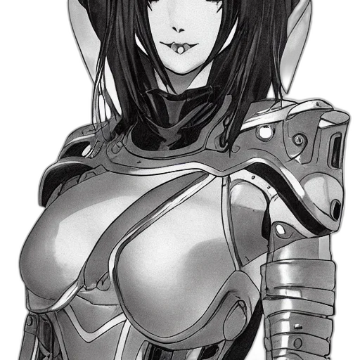 robot, weapon, sword, mask, fantasy art, comic book art, concept art, anime transparent PNG cut-out