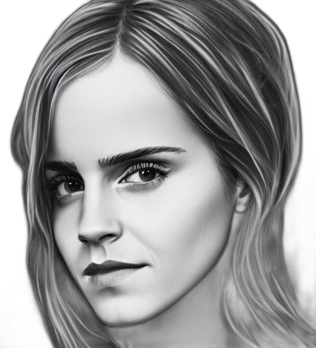 face, photorealistic, pencil sketch, cartoon, fantasy art, one, line, drawing transparent PNG cut-out